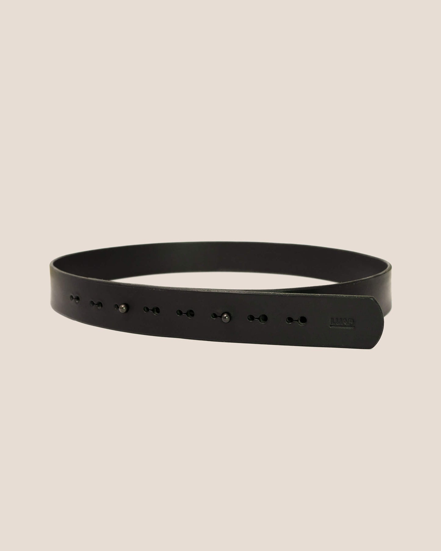 No Buckle Belt Leather LUAP