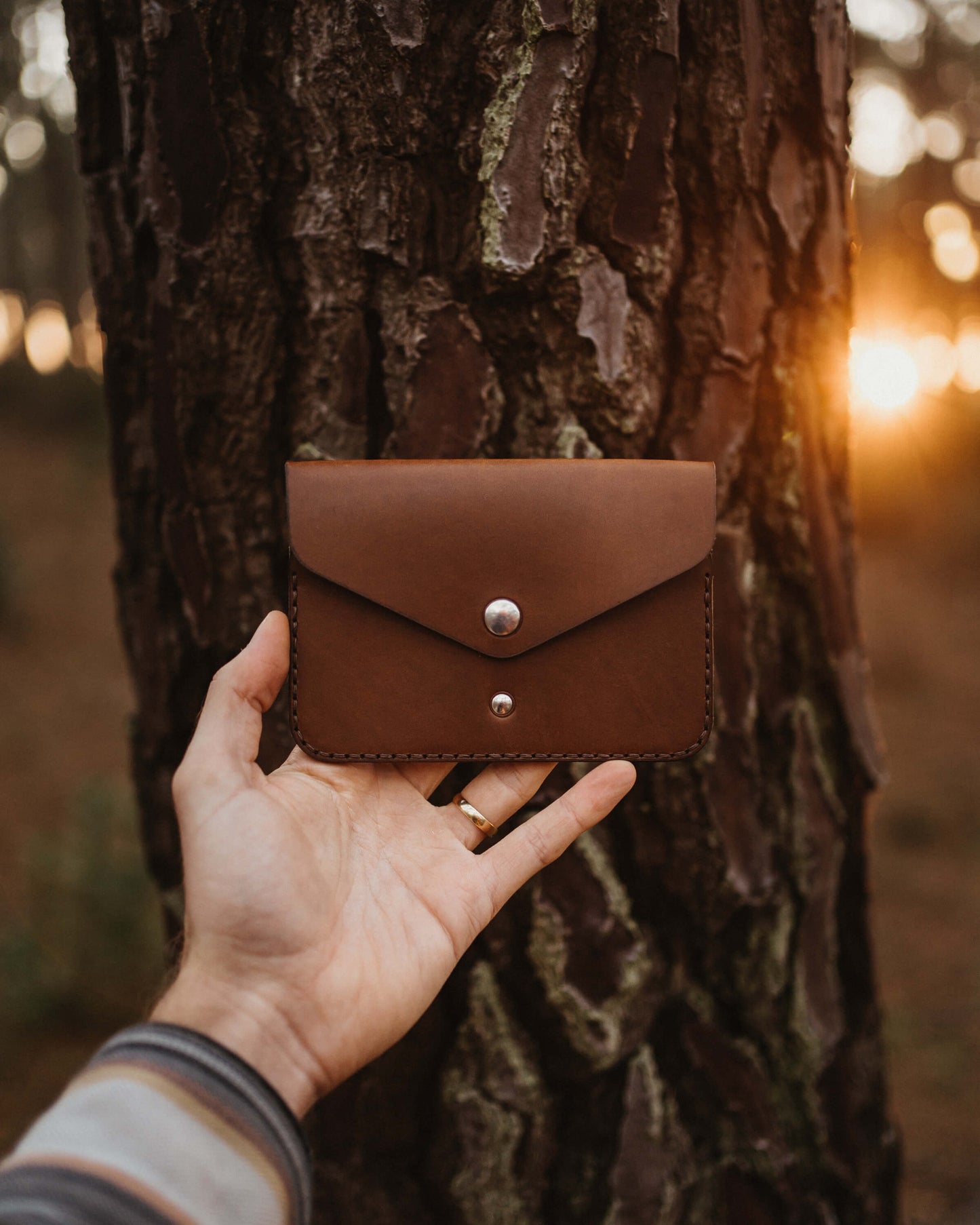 Leather Passport Holder Full Grain Vegetable Tanned - LUAP