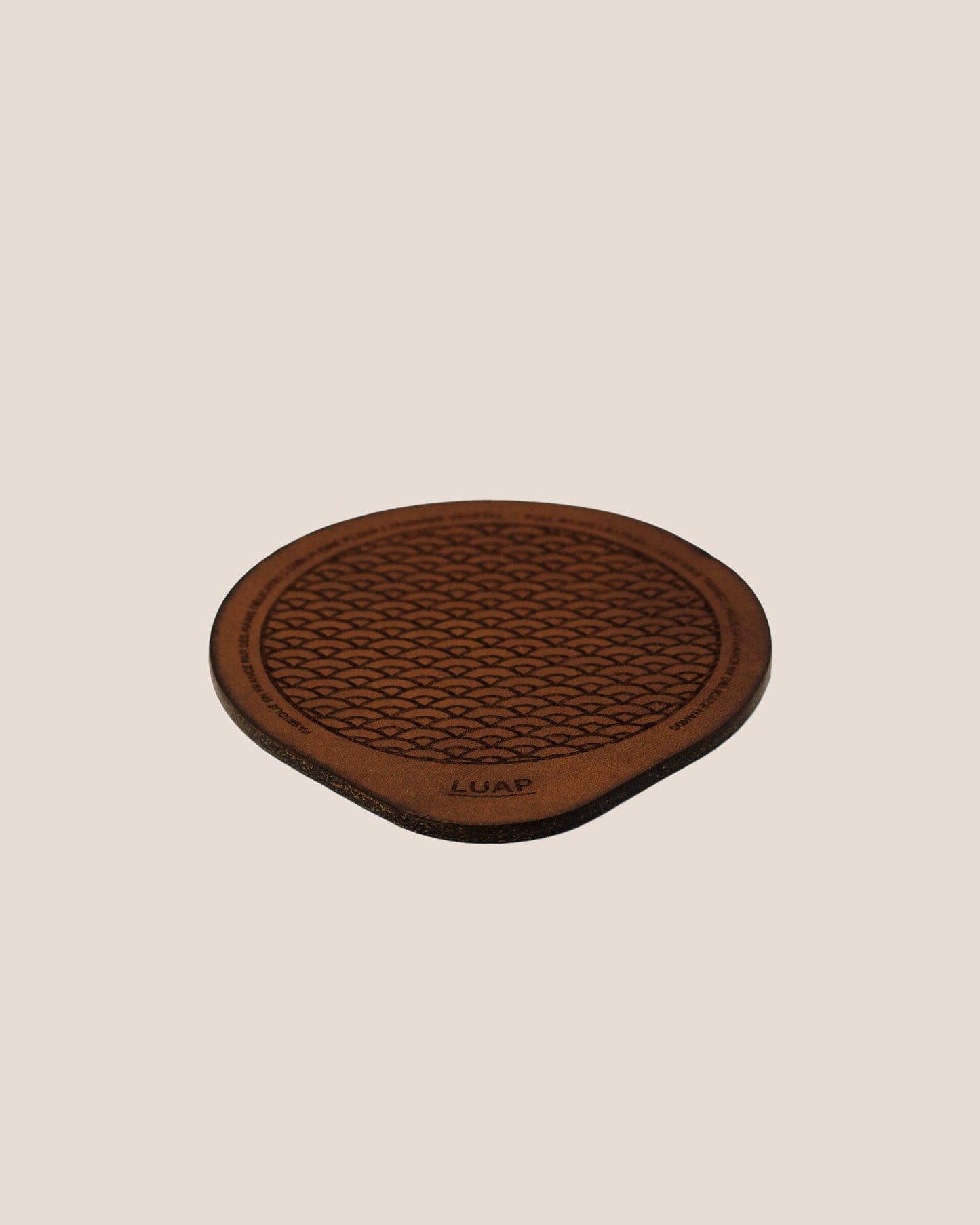 Vegetable Tanned Leather Coasters LUAP