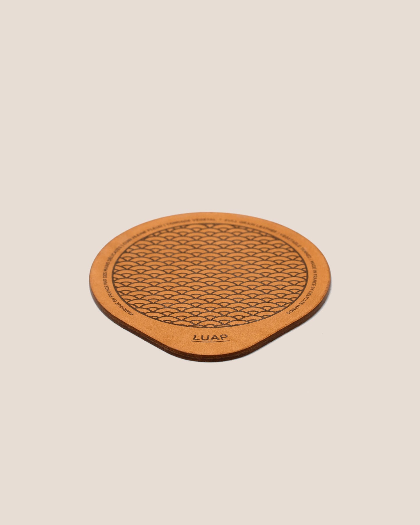 Vegetable Tanned Leather Coasters LUAP