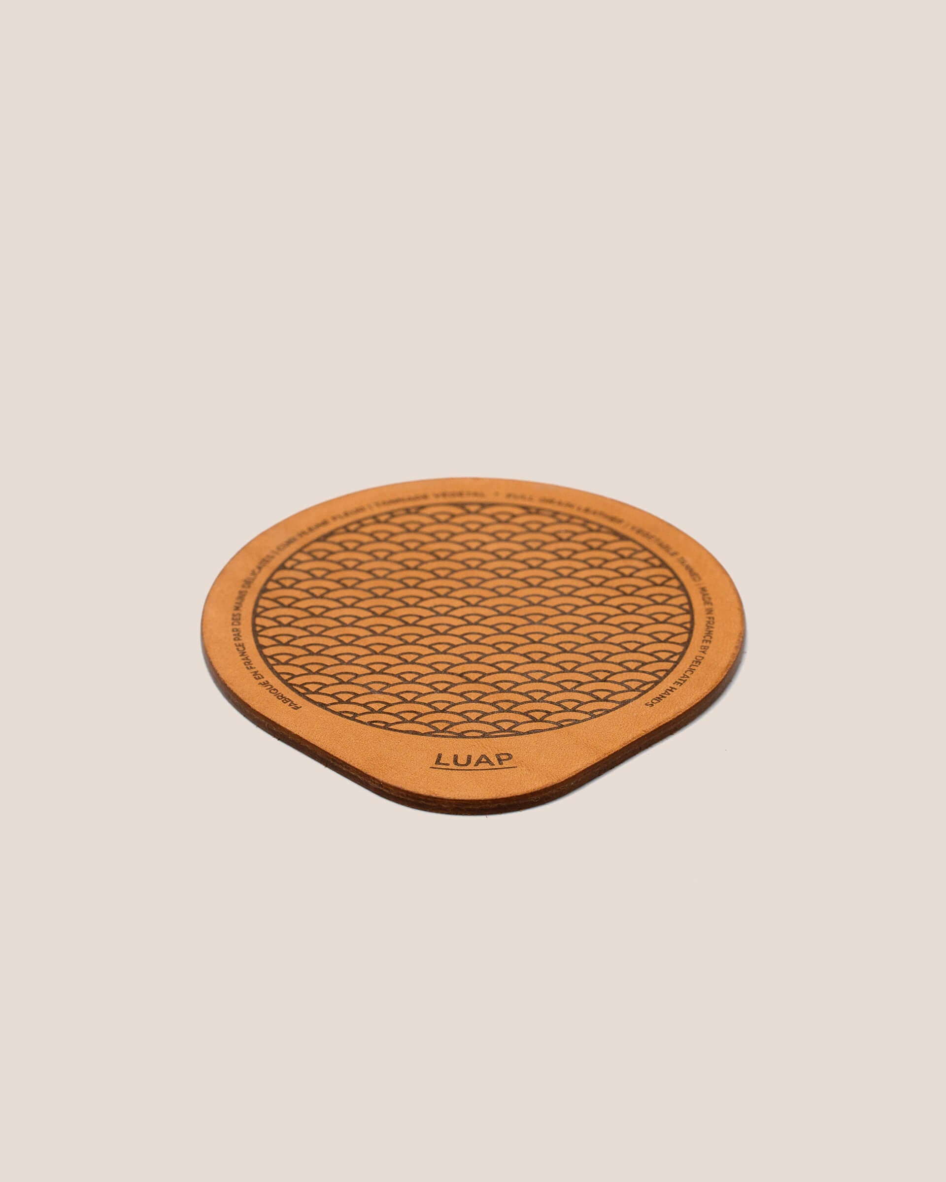 Vegetable Tanned Leather Coasters LUAP