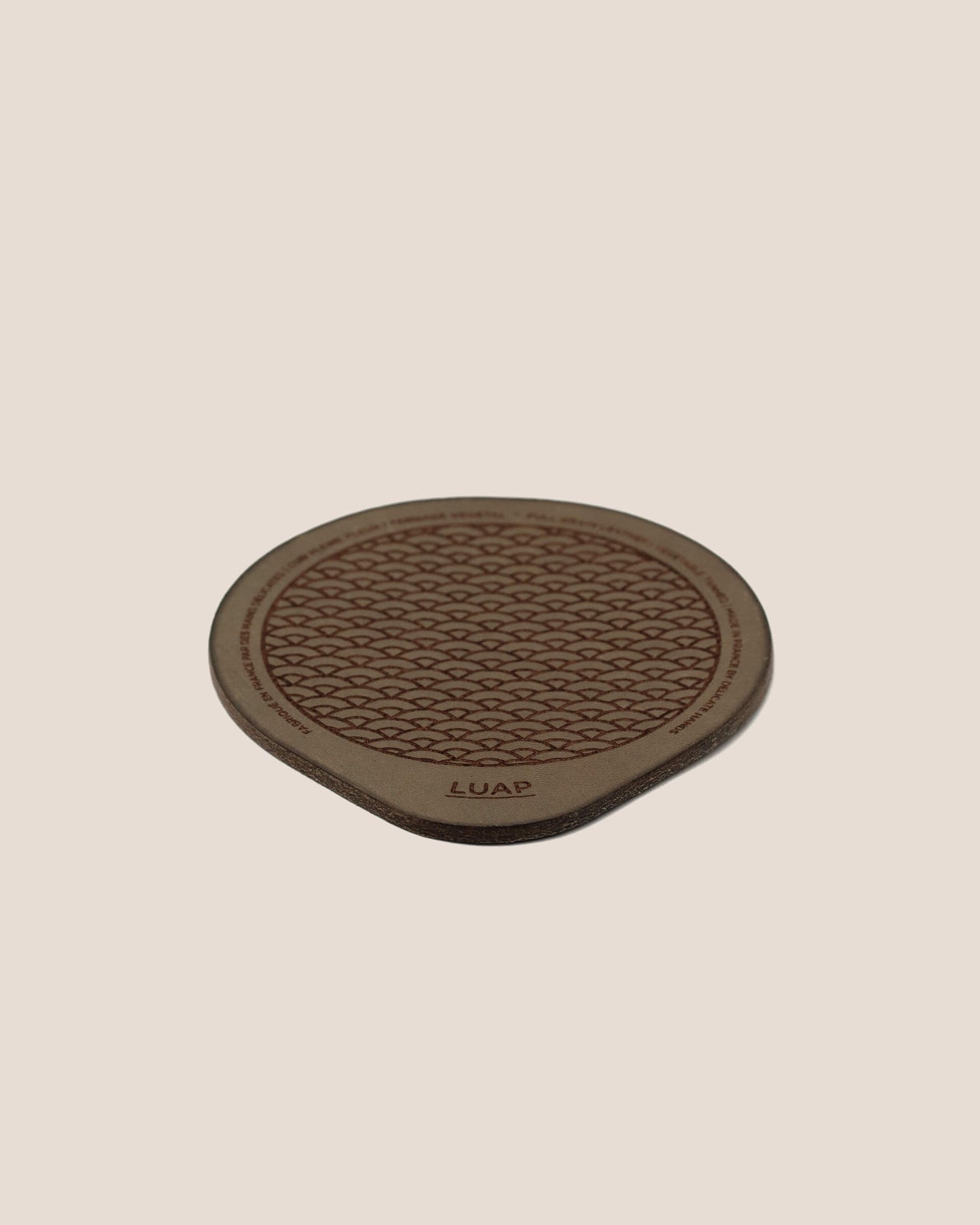 Vegetable Tanned Leather Coasters LUAP