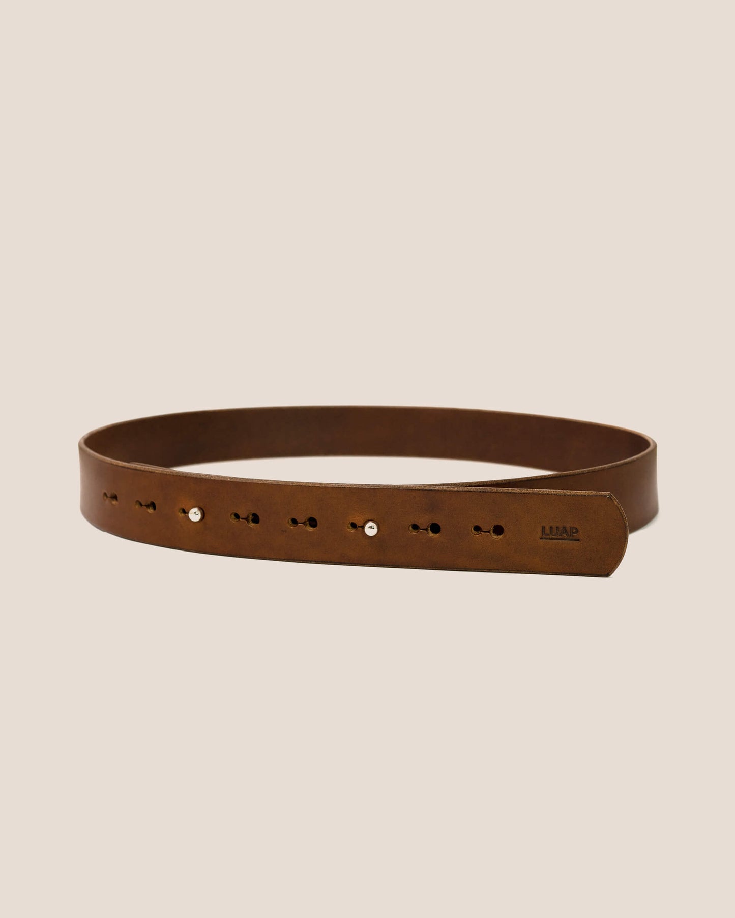 No Buckle Belt Leather LUAP